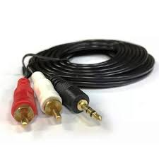 CABLE DE AUDIO 2X1 5M UNITEC